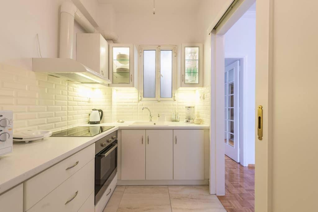 New! Bright & Remodeled 1Bed Apt 2Min Walk To Acropolis Atény Exteriér fotografie