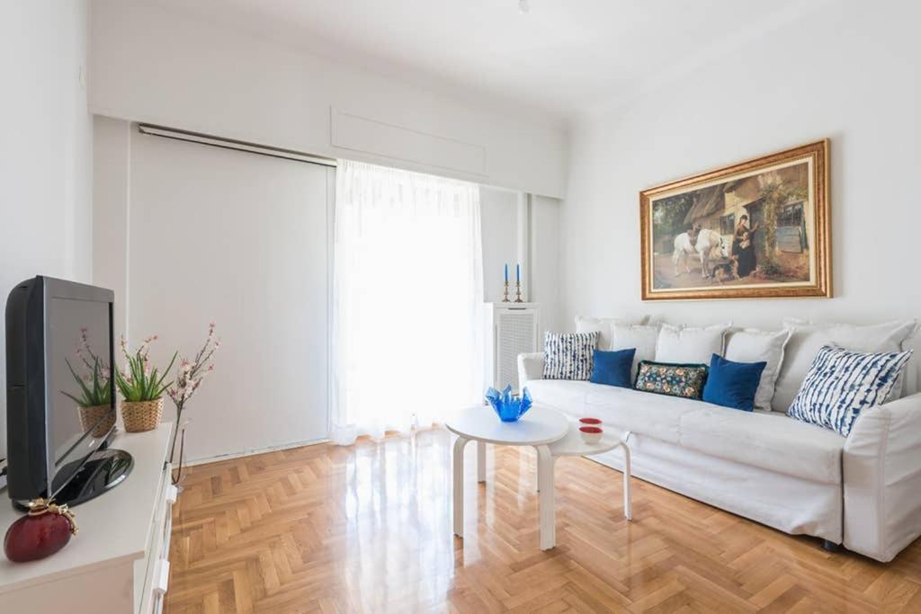 New! Bright & Remodeled 1Bed Apt 2Min Walk To Acropolis Atény Exteriér fotografie